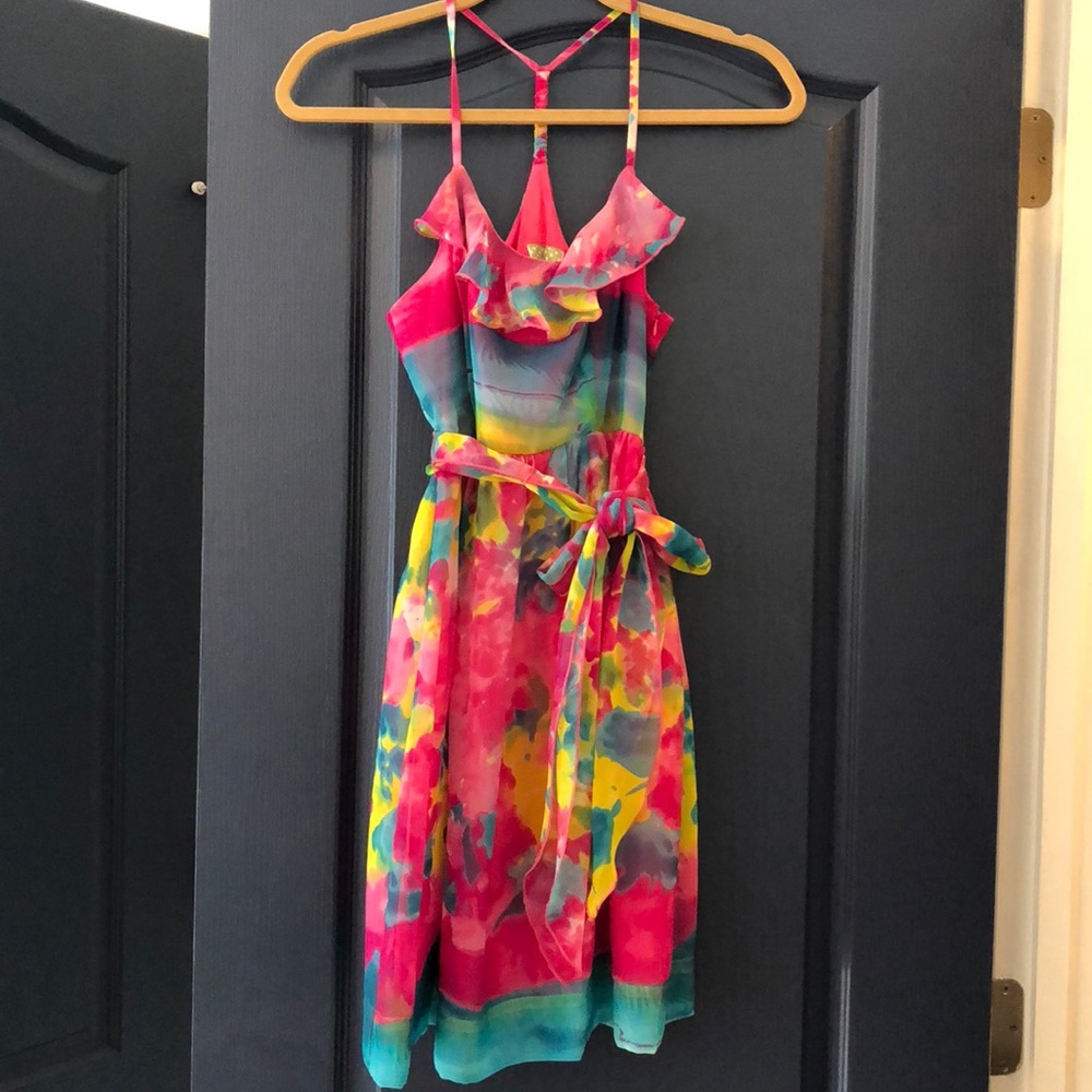 Watercolor dress